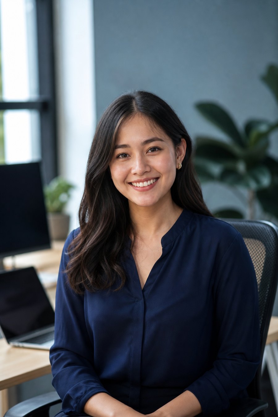 Virtual Coworker team member at a desk